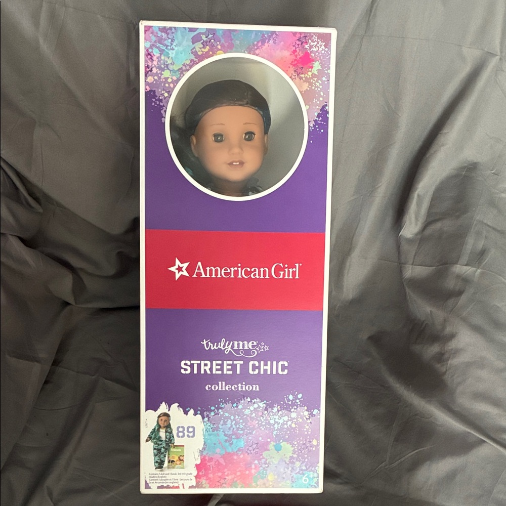 American Girl Street Chic Doll in Purple Box